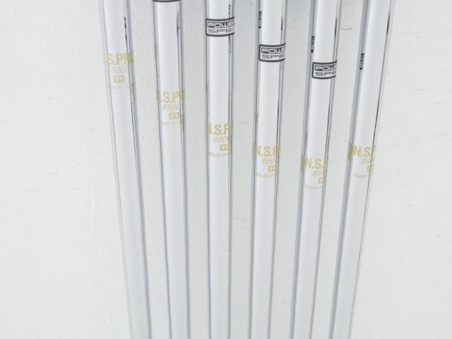 Iron set : Ping : ชุดเหล็ก Ping G700 (ปี 2019 Japan Spec. ใบใหญ่ ง่ายที่สุด ไกลที่สุดของ Ping) มีเหล็ก 6-Pw,Aw (6 ชิ้น) ก้านเหล็ก NS Pro 850 Flex R