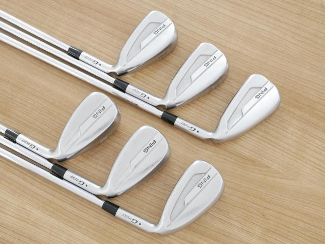 Iron set : Ping : ชุดเหล็ก Ping G700 (ปี 2019 Japan Spec. ใบใหญ่ ง่ายที่สุด ไกลที่สุดของ Ping) มีเหล็ก 6-Pw,Aw (6 ชิ้น) ก้านเหล็ก NS Pro 850 Flex R