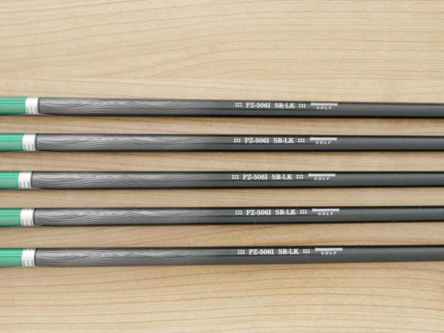 Iron set : Bridgestone : ชุดเหล็ก Bridgestone PHYZ (ปี 2018 รุ่นท๊อป ง่ายและไกลมาก) มีเหล็ก 6-Pw (5 ชิ้น) ก้านกราไฟต์ Flex SR