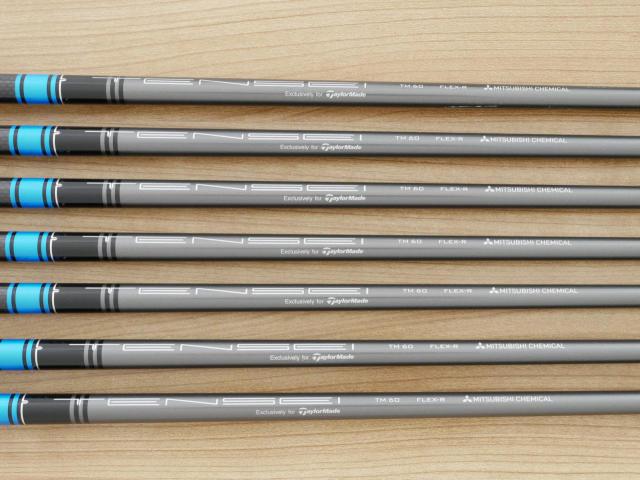 Iron set : Taylormade : ชุดเหล็ก Taylormade SIM MAX OS (ออกปี 2020 Japan Spec.) มีเหล็ก 6-Pw,Aw,Sw (7 ชิ้น) ก้านกราไฟต์ Mitsubishi Tensei TM60 Flex R