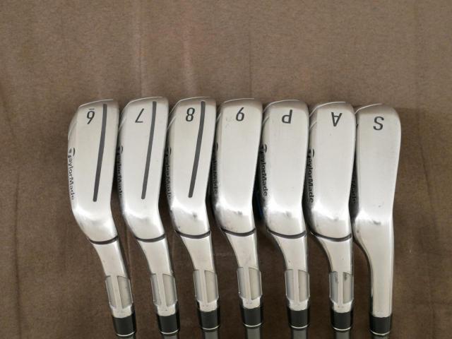 Iron set : Taylormade : ชุดเหล็ก Taylormade SIM MAX OS (ออกปี 2020 Japan Spec.) มีเหล็ก 6-Pw,Aw,Sw (7 ชิ้น) ก้านกราไฟต์ Mitsubishi Tensei TM60 Flex R