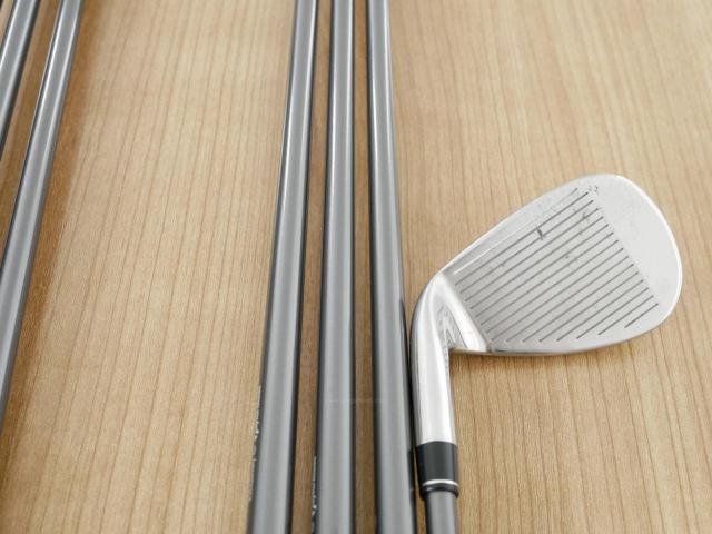 Iron set : Taylormade : ชุดเหล็ก Taylormade SIM MAX OS (ออกปี 2020 Japan Spec.) มีเหล็ก 6-Pw,Aw,Sw (7 ชิ้น) ก้านกราไฟต์ Mitsubishi Tensei TM60 Flex R