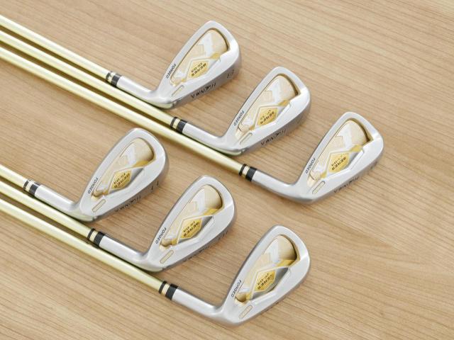 Iron set : Honma : ชุดเหล็ก Honma Beres IS-03 (ปี 2015 หน้าเด้ง Forged) มีเหล็ก 6-11 (6 ชิ้น เทียบเท่า 5-Pw) ก้าน ARMRQ 8 (49) Flex R (2 ดาว)