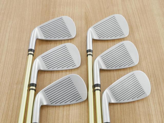 Iron set : Honma : ชุดเหล็ก Honma Beres IS-03 (ปี 2015 หน้าเด้ง Forged) มีเหล็ก 6-11 (6 ชิ้น เทียบเท่า 5-Pw) ก้าน ARMRQ 8 (49) Flex R (2 ดาว)