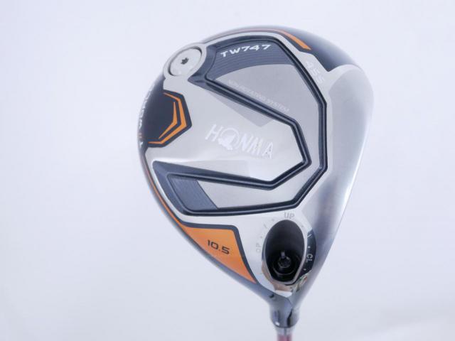 Driver : Honma : ไดรเวอร์ Honma Tour World TW747 455 (ออกปี 2019) Loft 10.5 ก้าน Honma Vizard EX-C65 Flex S