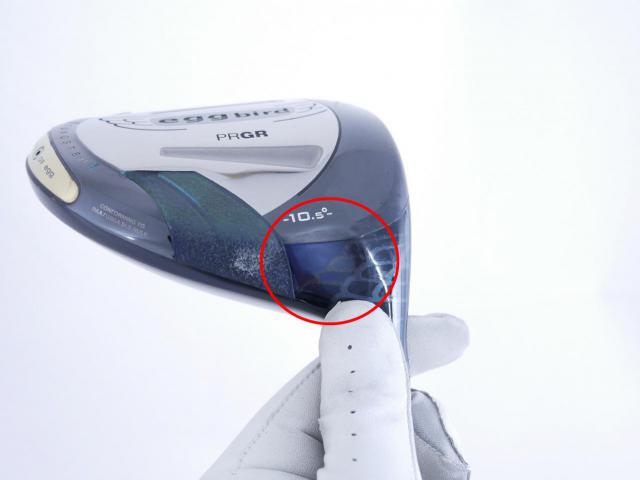 Driver : PRGR : **มีบุบ** ไดรเวอร์ PRGR New Egg Bird (460cc. เบาสบายสุดๆ) Loft 10.5 ก้าน M-40 (FLex SR)