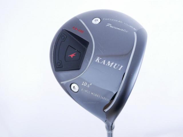 Driver : Kamuiworks : ไดรเวอร์ Kamuiworks KM-400 Non-Conforming (ออกปี 2020 หน้าเด้งเกินกฏ ไกลมากๆ มีสปริงข้างใน) Loft 10.5 ก้าน Fujikura Double Kick Flex R