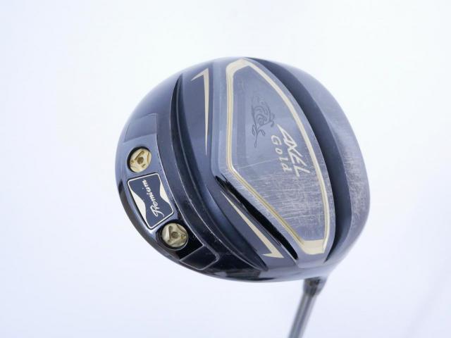 Driver : Tsuruya : Tsuruya AXEL Gold Premium III (รุ่นปี 2019 ตัวท๊อป หน้าเด้งสุดๆ COR 0.86 ของใหม่ 4 หมื่น) Loft 10.5 Flex S