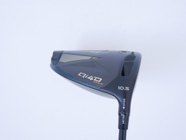 Driver : Taylormade : ไดรเวอร์ Taylormade Qi4D MAX (รุ่นใหม่ล่าสุด ออกปี 2026) Loft 10.5 ก้าน Mitsubishi REAX 50 Flex S