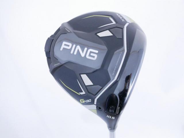 Driver : PING : ไดรเวอร์ Ping G430 Max (รุ่นปี 2023) Loft 10.5 (ปรับได้) ก้าน Fujikura HL45 Flex R