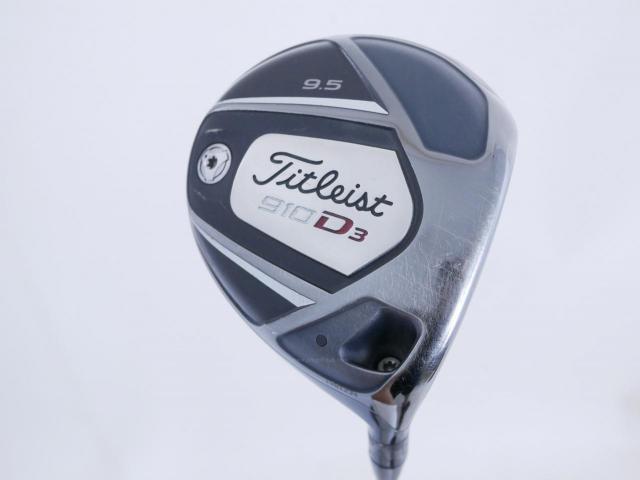 Driver : Titleist : **มีบุบ** Titleist 910D3 Loft 9.5 ก้าน UST Mamiya ATTAS T2 Flex S