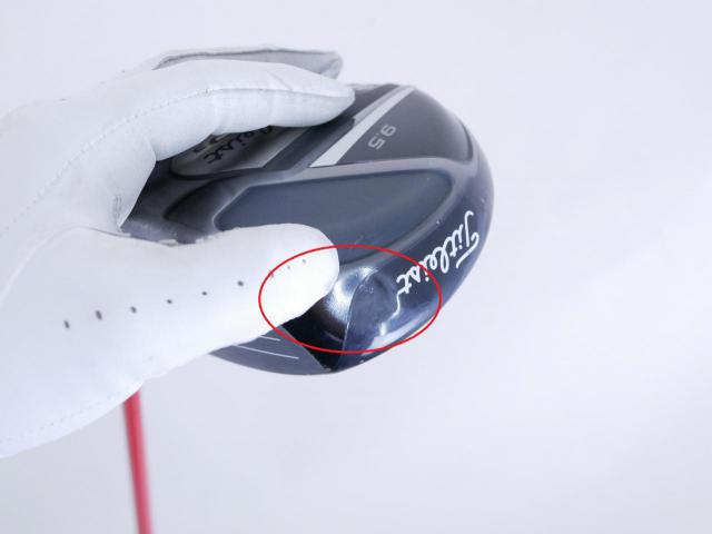 Driver : Titleist : **มีบุบ** Titleist 910D3 Loft 9.5 ก้าน UST Mamiya ATTAS T2 Flex S