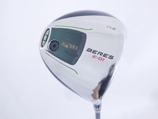 Driver : Honma : ไดรเวอร์ Honma Beres E-01 (เหมาะกับซีเนียร์) Loft 11.5 ก้าน ARMRQ 6 (45) FLex R (2 ดาว)