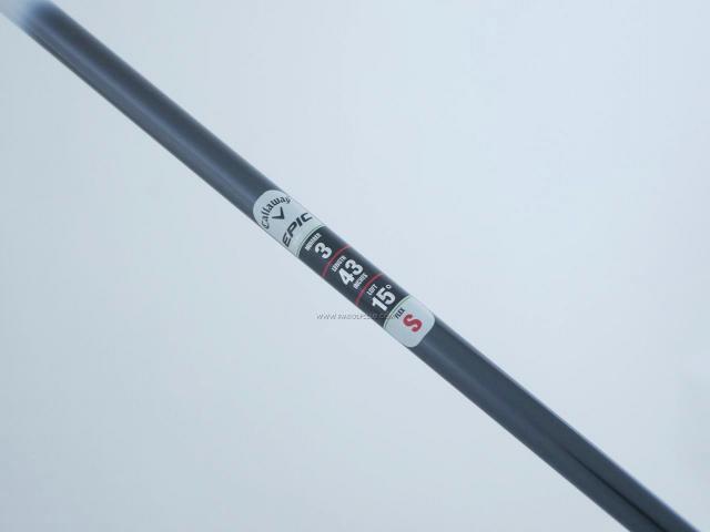 Fairway Wood : callaway : หัวไม้ 3 Callaway EPIC Speed (รุ่นปี 2021) Loft 15 ก้าน Mitsubishi Diamana 50 Flex S