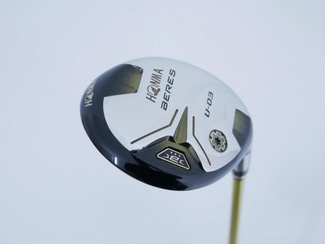 Fairway Wood : Honma : **ก้าน 3 ดาว** ไม้กระเทย Honma Beres U-03 (ออกปี 2015) Loft 22 ก้าน ARMRQ 8 (49) Flex R (3 ดาว)