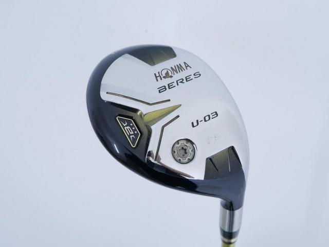 Fairway Wood : Honma : **ก้าน 3 ดาว** ไม้กระเทย Honma Beres U-03 (ออกปี 2015) Loft 25 ก้าน ARMRQ 8 (49) Flex R (3 ดาว)