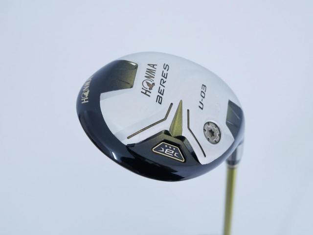 Fairway Wood : Honma : **ก้าน 3 ดาว** ไม้กระเทย Honma Beres U-03 (ออกปี 2015) Loft 25 ก้าน ARMRQ 8 (49) Flex R (3 ดาว)