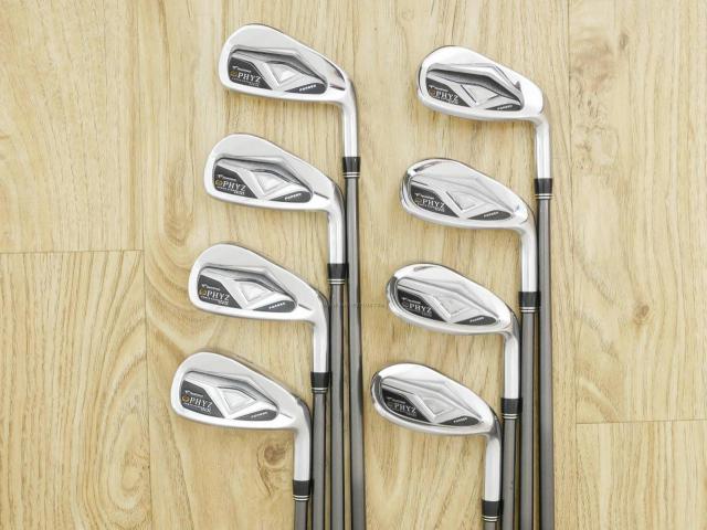 Iron set : Tourstage : ชุดเหล็ก Tourstage PHYZ Forged (ซีรี่ย์ท๊อป นุ่มไกล) มีเหล็ก 5-Pw,Aw,Sw (8 ชิ้น) ก้านกราไฟต์ Flex R