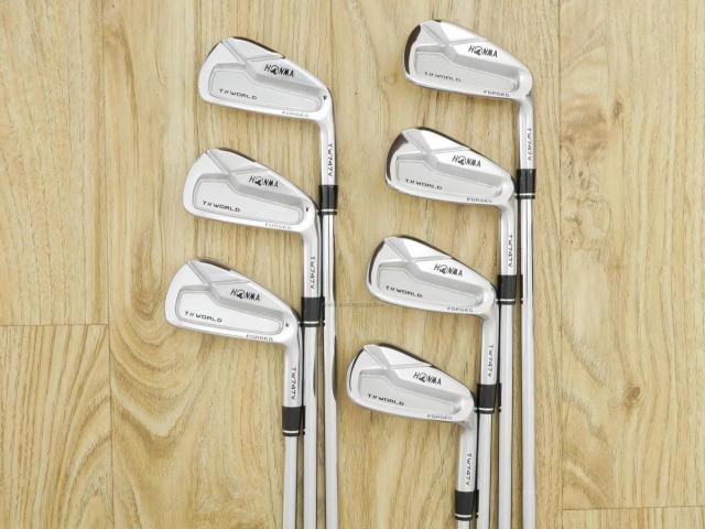 Iron set : Honma : **มีตำหนิ** ชุดเหล็ก Honma Tour World TW747V Forged (รุ่นปี 2019) มีเหล็ก 4-10 (7 ชิ้น) ก้านเหล็ก AMT Tour White S200