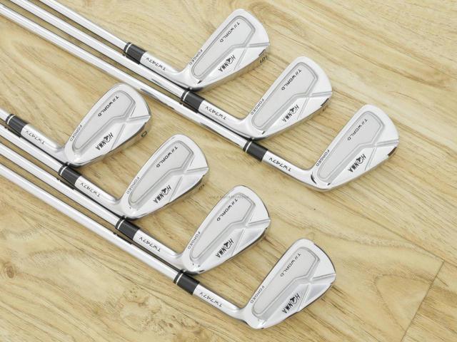 Iron set : Honma : **มีตำหนิ** ชุดเหล็ก Honma Tour World TW747V Forged (รุ่นปี 2019) มีเหล็ก 4-10 (7 ชิ้น) ก้านเหล็ก AMT Tour White S200