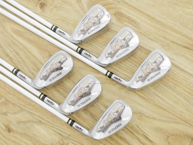 Iron set : Honma : **ของใหม่ ยังไม่แกะพลาสติก** ชุดเหล็ก Honma Beres AIZU (รุ่นล่าสุด ปี 2023) มีเหล็ก 6-11 (6 ชิ้น เทียบเท่า 5-Pw) ก้าน Honma ARMRQ MX Flex SR (2 ดาว)