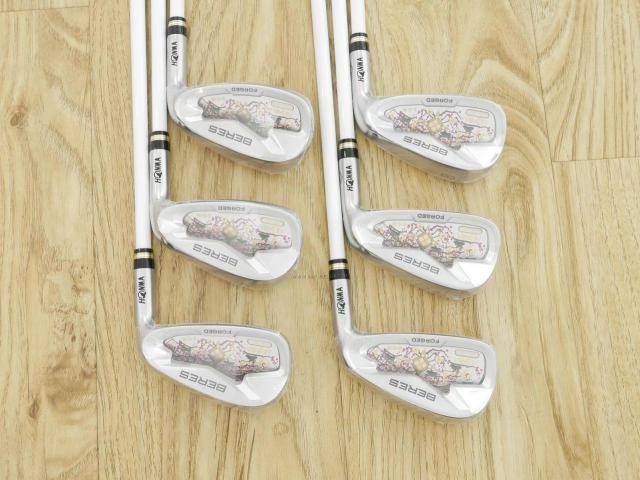 Iron set : Honma : **ของใหม่ ยังไม่แกะพลาสติก** ชุดเหล็ก Honma Beres AIZU (รุ่นล่าสุด ปี 2023) มีเหล็ก 6-11 (6 ชิ้น เทียบเท่า 5-Pw) ก้าน Honma ARMRQ MX Flex SR (2 ดาว)