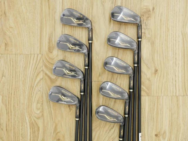 Iron set : Honma : **ของใหม่ ยังไม่แกะพลาสติก** ชุดเหล็ก Honma Beres Black Forged (รุ่นล่าสุด ปี 2022 สวยมากๆ) มีเหล็ก 5-11,Aw,Sw (9 ชิ้น เทียบเท่า 4-Pw) ก้าน ARMRQ MX Flex SR