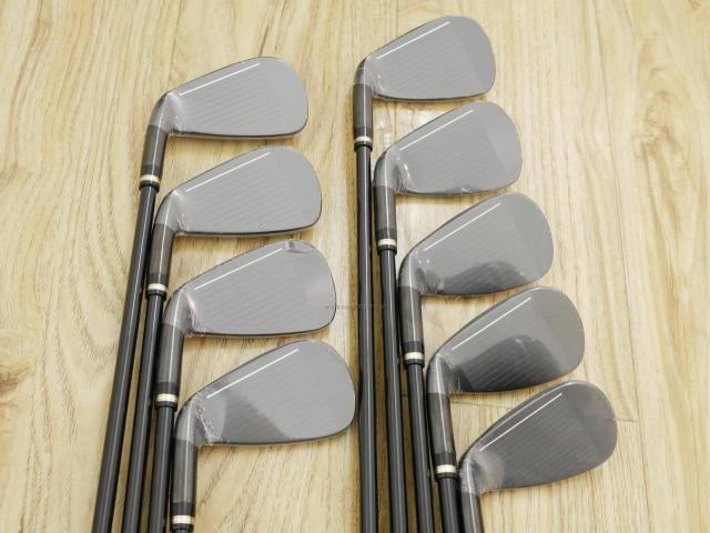 Iron set : Honma : **ของใหม่ ยังไม่แกะพลาสติก** ชุดเหล็ก Honma Beres Black Forged (รุ่นล่าสุด ปี 2022 สวยมากๆ) มีเหล็ก 5-11,Aw,Sw (9 ชิ้น เทียบเท่า 4-Pw) ก้าน ARMRQ MX Flex SR