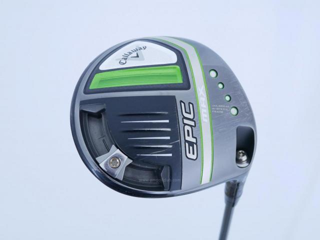 Driver : Callaway : ไดรเวอร์ Callaway EPIC MAX (รุ่นปี 2021) Loft 10.5 ก้าน Mitsubishi Diamana 40 Flex S
