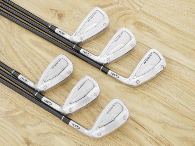 Iron set : Honma : **ของใหม่ ยังไม่แกะพลาสติก** ชุดเหล็ก Honma LB-808 EP (หน้าเด้ง) มีเหล็ก 5-10 (6 ชิ้น) ก้านกราไฟต์ Honma Vizard 53 Flex S