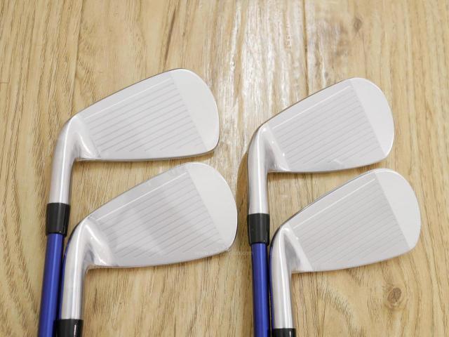 Iron set : Yamaha : **ของใหม่ ยังไม่แกะพลาสติก** ชุดเหล็ก Yamaha Inpres DriveStar (รุ่นล่าสุด ปี 2023 ตีไกลที่สุด ไกลกว่าเหล็กทั่วไป 2 เบอร์ หน้าเด้งมากๆ) มีเหล็ก 7-Pw (4 ชิ้น) ก้านกราไฟต์ Fujikura Speeder NX M423i Flex R