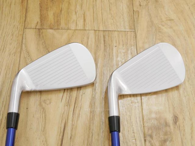Iron set : Yamaha : **ของใหม่ ยังไม่แกะพลาสติก** ชุดเหล็ก Yamaha Inpres DriveStar (รุ่นล่าสุด ปี 2023 ตีไกลที่สุด ไกลกว่าเหล็กทั่วไป 2 เบอร์ หน้าเด้งมากๆ) มีเหล็ก 7-Pw (4 ชิ้น) ก้านกราไฟต์ Fujikura Speeder NX M423i Flex R