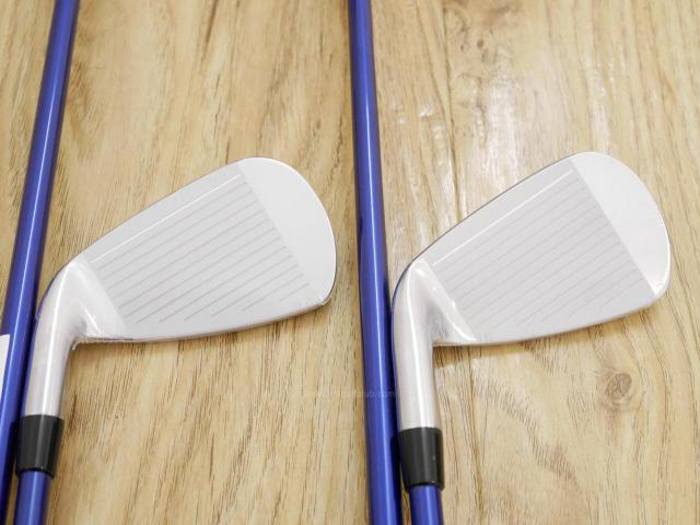 Iron set : Yamaha : **ของใหม่ ยังไม่แกะพลาสติก** ชุดเหล็ก Yamaha Inpres DriveStar (รุ่นล่าสุด ปี 2023 ตีไกลที่สุด ไกลกว่าเหล็กทั่วไป 2 เบอร์ หน้าเด้งมากๆ) มีเหล็ก 7-Pw (4 ชิ้น) ก้านกราไฟต์ Fujikura Speeder NX M423i Flex R