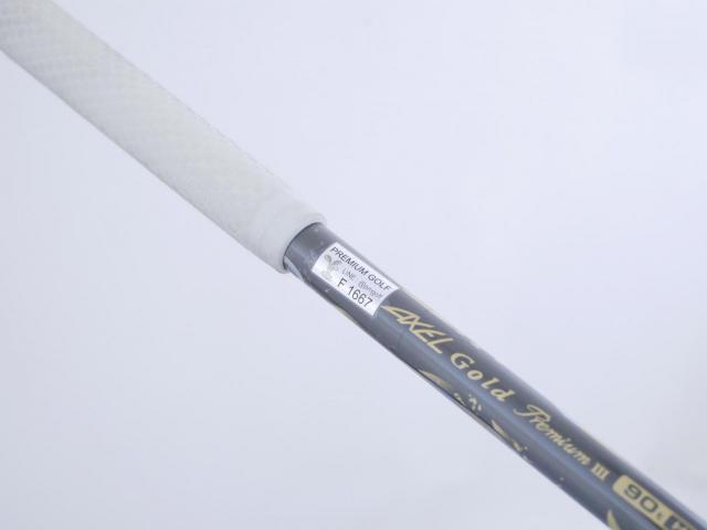 Driver : Tsuruya : Tsuruya AXEL Gold Premium III (รุ่นปี 2019 ตัวท๊อป หน้าเด้งสุดๆ COR 0.86 ของใหม่ 4 หมื่น) Loft 11 Flex R