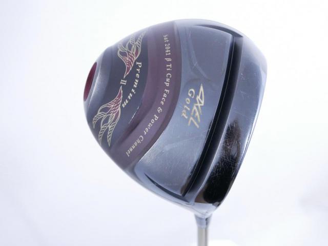 Driver : Tsuruya : Tsuruya AXEL Gold Premium II (รุ่นปี 2017 ตัวท๊อป หน้าเด้งสุดๆ COR 0.86 ของใหม่ 4 หมื่น) Loft 10.5 Flex S