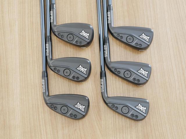 Iron set : PXG : **ของใหม่** ชุดเหล็ก PXG 0311XP GEN 6 Forged Milled Xtreme Dark (รุ่นปี 2024 ตีไกล สวย ฟิลดี) มีเหล็ก 5-Pw (6 ชิ้น) ก้านกราไฟต์ UST Mamiya RECOIL DART 65 F2 Flex A