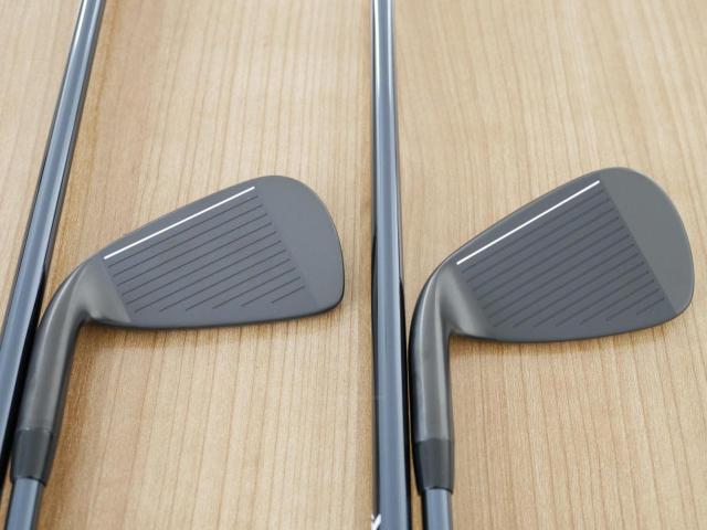 Iron set : PXG : **ของใหม่** ชุดเหล็ก PXG 0311XP GEN 6 Forged Milled Xtreme Dark (รุ่นปี 2024 ตีไกล สวย ฟิลดี) มีเหล็ก 5-Pw (6 ชิ้น) ก้านกราไฟต์ UST Mamiya RECOIL DART 65 F2 Flex A