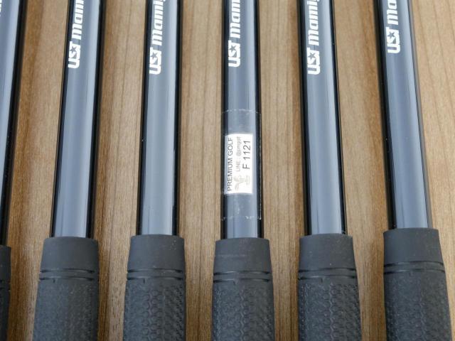 Iron set : PXG : **ของใหม่** ชุดเหล็ก PXG 0311XP GEN 6 Forged Milled Xtreme Dark (รุ่นปี 2024 ตีไกล สวย ฟิลดี) มีเหล็ก 5-Pw (6 ชิ้น) ก้านกราไฟต์ UST Mamiya RECOIL DART 65 F2 Flex A
