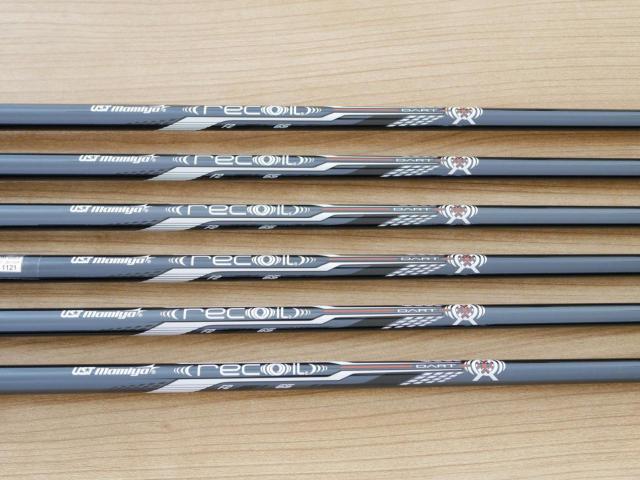 Iron set : PXG : **ของใหม่** ชุดเหล็ก PXG 0311XP GEN 6 Forged Milled Xtreme Dark (รุ่นปี 2024 ตีไกล สวย ฟิลดี) มีเหล็ก 5-Pw (6 ชิ้น) ก้านกราไฟต์ UST Mamiya RECOIL DART 65 F2 Flex A