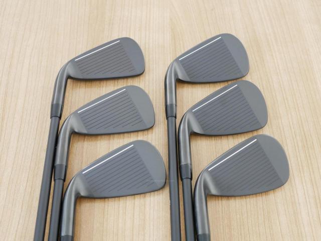 Iron set : PXG : **ของใหม่** ชุดเหล็ก PXG 0311XP GEN 6 Forged Milled Xtreme Dark (รุ่นปี 2024 ตีไกล สวย ฟิลดี) มีเหล็ก 5-Pw (6 ชิ้น) ก้านเหล็ก NS Pro Zelos 6 Flex R