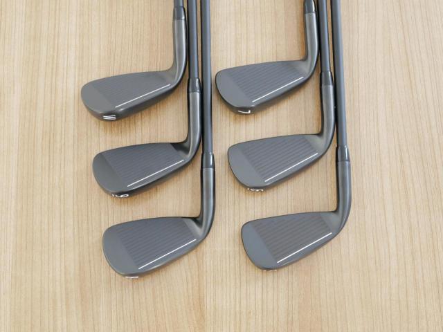 Iron set : PXG : **ของใหม่** ชุดเหล็ก PXG 0311XP GEN 6 Forged Milled Xtreme Dark (รุ่นปี 2024 ตีไกล สวย ฟิลดี) มีเหล็ก 5-Pw (6 ชิ้น) ก้านเหล็ก NS Pro Zelos 6 Flex R