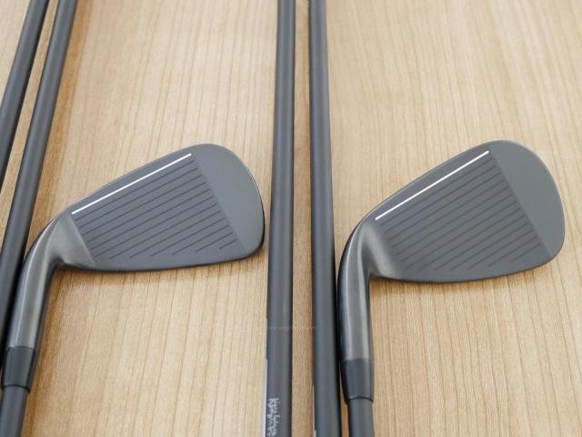 Iron set : PXG : **ของใหม่** ชุดเหล็ก PXG 0311XP GEN 6 Forged Milled Xtreme Dark (รุ่นปี 2024 ตีไกล สวย ฟิลดี) มีเหล็ก 5-Pw (6 ชิ้น) ก้านเหล็ก NS Pro Zelos 6 Flex R