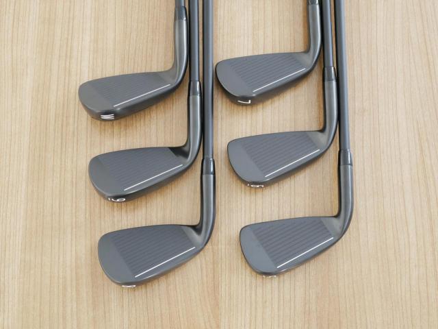 Iron set : PXG : **ของใหม่** ชุดเหล็ก PXG 0311XP GEN 6 Forged Milled Xtreme Dark (รุ่นปี 2024 ตีไกล สวย ฟิลดี) มีเหล็ก 5-Pw (6 ชิ้น) ก้านกราไฟต์ Mitsubishi MMT 80 Flex S