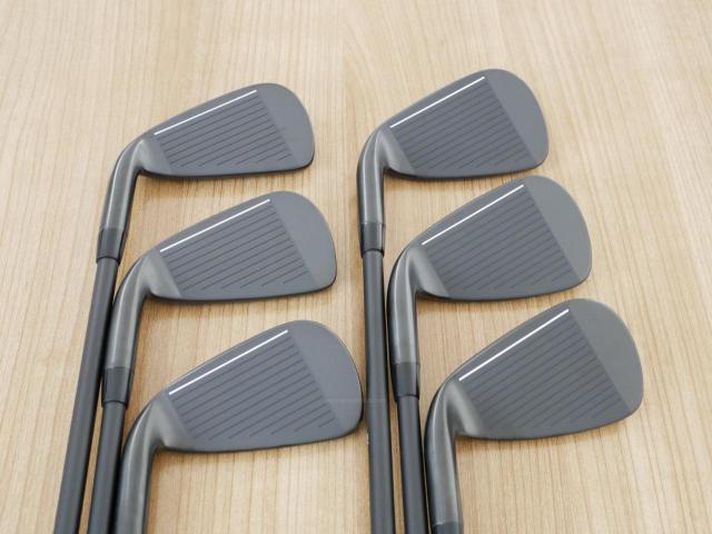 Iron set : PXG : **ของใหม่** ชุดเหล็ก PXG 0311XP GEN 6 Forged Milled Xtreme Dark (รุ่นปี 2024 ตีไกล สวย ฟิลดี) มีเหล็ก 5-Pw (6 ชิ้น) ก้านกราไฟต์ Mitsubishi MMT 80 Flex S