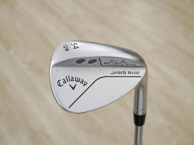 Wedge : Callaway : Wedge Callaway JAWS RAW (รุ่นปี 2023) Loft 54 ก้านเหล็ก Dynamic Gold S200