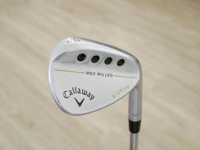 Wedge : Callaway : Wedge Callaway MD3 Milled Loft 50 ก้านเหล็ก Dynamic Gold S400