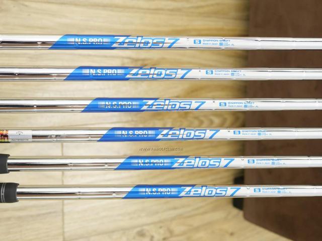 Iron set : Callaway : ชุดเหล็ก Callaway Rogue Star CF18 (ออกปี 2018 ตีง่าย ไกลมากๆ) มีเหล็ก 5-Pw (6 ชิ้น) ก้านเหล็ก NS Pro Zelos 7 Flex S