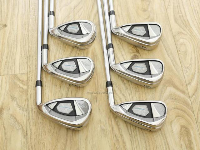 Iron set : Callaway : ชุดเหล็ก Callaway Rogue Star CF18 (ออกปี 2018 ตีง่าย ไกลมากๆ) มีเหล็ก 5-Pw (6 ชิ้น) ก้านเหล็ก NS Pro Zelos 7 Flex S