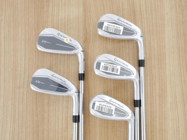 Iron set : Taylormade : **ของใหม่ ยังไม่แกะพลาสติก** ชุดเหล็ก Taylormade Qi (รุ่นล่าสุด ออกปี 2024 Japan Spec.) มีเหล็ก 6-Pw (5 ชิ้น) ก้านเหล็ก NS Pro 910GH Flex S