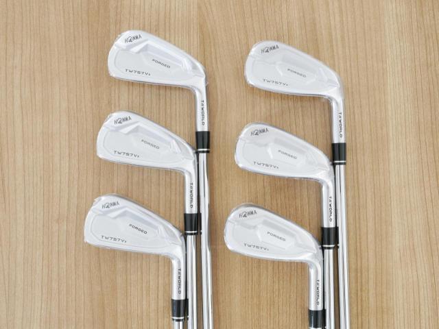Iron set : Honma : **ของใหม่ ยังไม่แกะพลาสติก** ชุดเหล็ก Honma Tour World TW757VX Forged (ออกปี 2022) มีเหล็ก 5-Pw (6 ชิ้น) ก้านเหล็ก NS Pro MODUS 105 Flex S